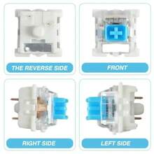 50/100个键盘开关 键盘按键替换 3针触感开关 适用于MX轴机械键盘 - 查看 2