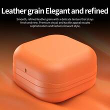 Funda de cuero con textura simple adecuada para los auriculares inalámbricos BUDS 4 / Buds 4 Pro, funda protectora - Multicolor - Ver 7