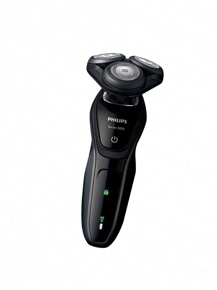 Philips (PHILIPS) Electric Shaver S5079 Series, Triple Head Fully Washable Wet & Dry Rechargeable - Black - View 1