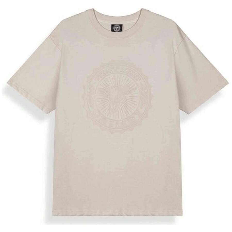 Men Sports Tees & Tanks - Beige - View 1