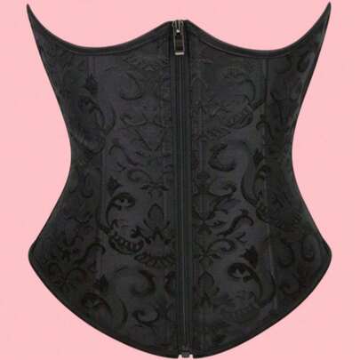 1pc Women's Tight Bustier Shapewear, Outerwear Waist Cincher Corset, Suitable For Party & Daily Wear