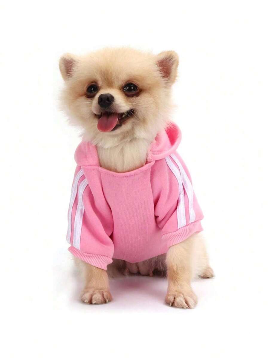 Áo khoác có mũ cho thú cưng, phù hợp cho chó và mèo nhỏ, vừa và lớn. - Xanh đậm - Xem 1