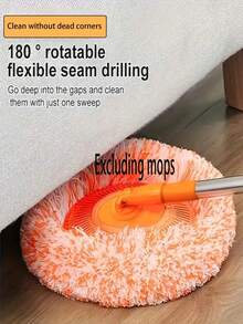 1/2/3 piezas Repuesto de cabezal de trapeador telescópico de girasol, banda elástica redonda universal, repuesto de trapeador de microfibra de chenilla de girasol - Sombrero - Ver 2