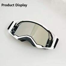 High-Definition Lens Breathable Dustproof Bicycle Goggles, Suitable For Road Cycling, Mountain Biking And Outdoor Activities, All-Season Use - Multicolor - View 7
