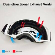 High-Definition Lens Breathable Dustproof Bicycle Goggles, Suitable For Road Cycling, Mountain Biking And Outdoor Activities, All-Season Use - Multicolor - View 6