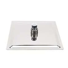 不锈钢雨淋式花洒，豪华现代浴室固定式顶喷花洒，角度可调，强劲高压水流 - 多尺寸 - 查看 17