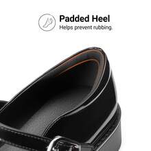 Women's Mary Jane Platform Shoes Closed Toe Chunky Block Low Heel Cute Vacation Shoes Back To School Shoes College Student Shoes - 黑色 - 查看 8