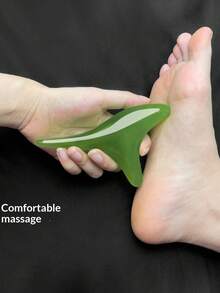 1pc Foot Massage Tool Set, Triangle Massage Bird, Acupoint Massage Rod, Leg & Foot Massage Scraper, Acupoint Percussion Hammer, Gua Sha Tool - Multicolor - View 2