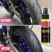 HGKJ S22 Revestimiento brillante para neumáticos de automóvil, Spray reparador de neumáticos y llantas, Agente de pulido y abrillantado, Detallado de automóviles - Albaricoque - Ver 11