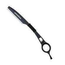 univinlions 7 Inch 1pc Swivel Trimming Razor Safety Razor Straight Razor Hair Salon Barber Razor Swivel Hair Cutting Scissors Hairdressing Scissors Trimming Scissors - Multicolor - View 21