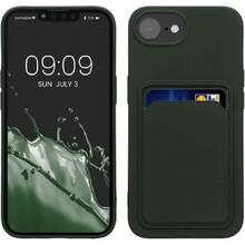 Wallet Case Compatible With Apple 16e - Protective Wallet Case With Card Slots - Dark Green, 43355382 - Cadet Blue - View 1