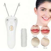 AXH. Women's White Painless & Facial Hair Remover - White - View 1