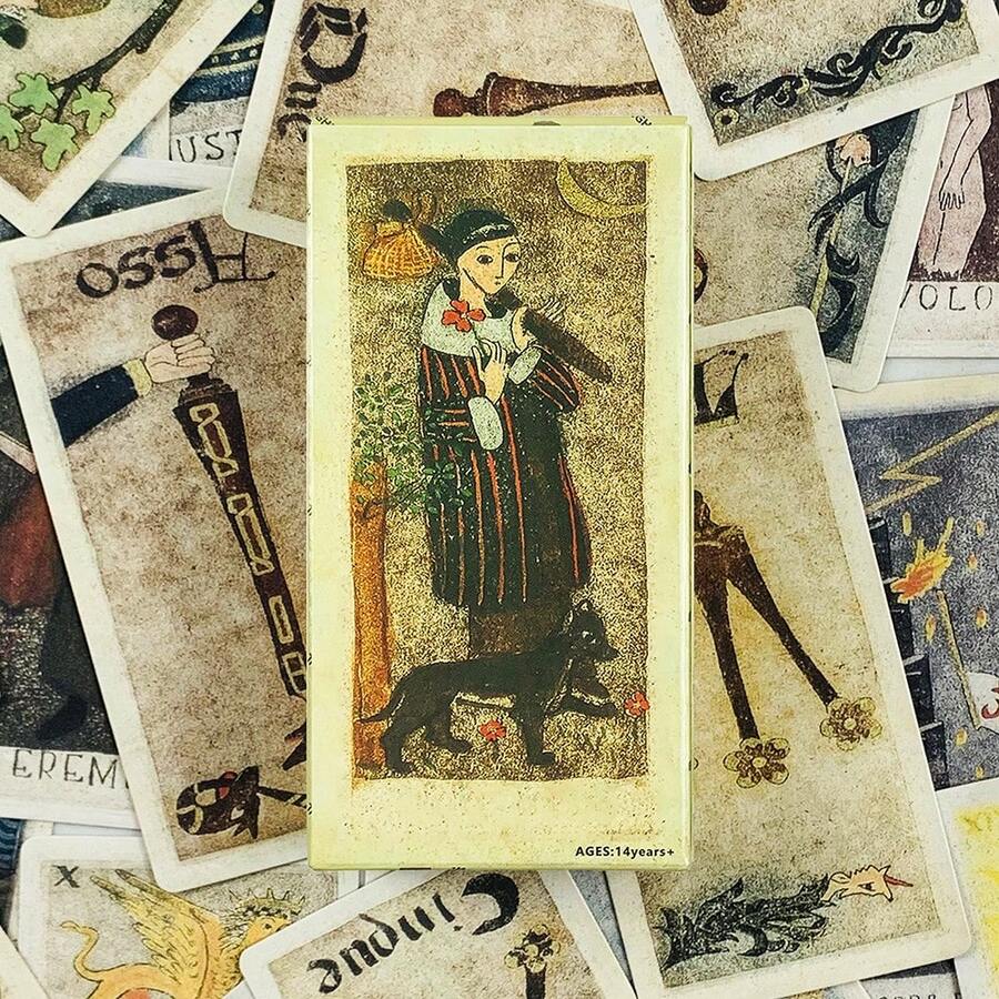 Complete 78-Card Tarot Deck With Classic Artwork Suitable For Learning And Practicing Tarot Reading - Multicolor - View 1