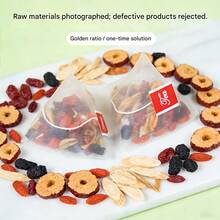 Ginseng Five Treasures Tea, Ginseng And Goji Berry Ten Treasures Kidney Tea, Six Treasures Combination, Eight Treasures Tea, Herbal Tea, Tea, Red Date And Blend, Herbal Formula, 30 Tea Bags (150g), Contains American - 1pc - 查看 4