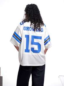 MT99 Streetwear Mesh Sports Jersey Unisex Cool Wear Collection - White - View 3