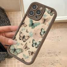 Butterflies in pastel hues flutter across the soft background. This stylish phone case is compatible with Samsung, Apple, VIVO, OPPO, , Transsion, ,  and Honor. Made of TPU silicone, it offers shock and drop protection and a superior feel. It's an ideal gift for family, friends, and loved ones, and a perfect choice for valentines day and Year's gift.phone case, case, 17 pro case,ipad case,phone cases, 16 case, 17 case, 15 case, 17 pro max,phone case  15, 16 plus case, 14 case,case - Marrón - Ver 6
