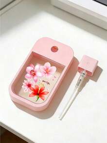 Chai xịt cầm tay 45ml có thể nạp lại, in hình hoa và chữ "You Life", dùng đựng nước hoa, nước rửa tay, mỹ phẩm, kem dưỡng da, nước hoa hồng, v.v., chai xịt du lịch, chai nạp lại nước hoa, chai xịt nước hoa. - Nhiều màu - Xem 8