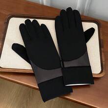 Women's Ice Silk Fiber Summer Gloves, Solid Color Pattern, Fishnet Texture, Flip-Top Touchscreen Finger For Outdoor Sports Walking, Affordable Gloves, Good Gift Choice - Multicolor - View 13