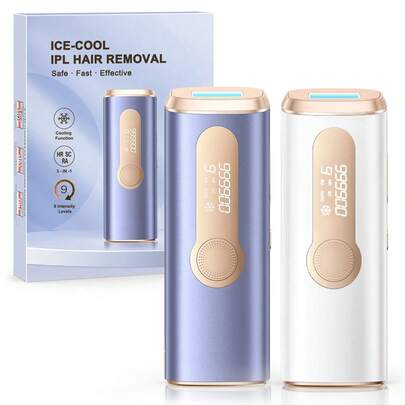 The JOOYEE Hair Removal Device Is Suitable For Both Men And Women And Offers Three Functions And Nine Energy Levels. It Delivers 999,900 Light Pulses For Effective Hair Removal. It Can Be Used On The Face, Legs, Arms, And The Entire Body. Ideal For Home Use And A Wonderful Gift For Friends And Family.
