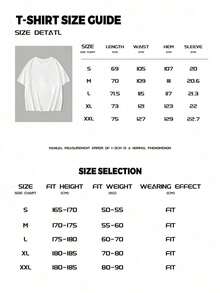 1 Pcs Cute Casual 100% Cotton Women's Plain T-Shirt, Summer Top For Beach Vacation - 白色 - 查看 8