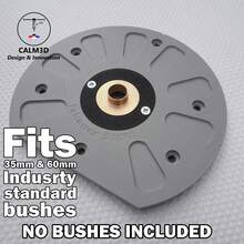 Erbauer ERB380ROU Plunge Router Sub-Base For 60mm & 35mm Guide Bushes - INC P&P - Multicolor - View 5