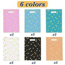 30pcs Party Gift Bags, Packaging Bags, Children & Adult Birthday Party Small Gift Bags, Baby Birthday Party Gift Bags - Multicolor - View 7