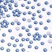 QIIY Non Hotfix Rhinestones Crystal CrystalAB High Quality Blue Tones Sliver Back SS6 1.9mm-2.1mm For Handmade Wedding Dresses Accessories And Other Application Scenarios - SS6 Silver Base With Blue Tones - View 11