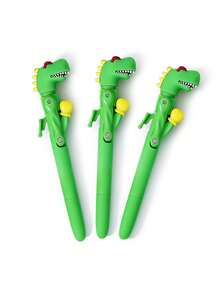 1pc/2pcs/4pcs Cool Dinosaur Boxing Ballpoint Pen, 0.7mm, Suitable As Back To School Gift And Stationery - Dinosaur Boxing Pen - View 19