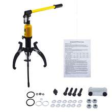 25HGP001-5T-01 5 Ton Hydraulic Gear Puller Fit For Pulling Hubs Flanges Gears Bearings Max Capacity:5T, Ares Travel:50mm Min/Max Reach:0-140mm Min/Max Spread:100-200mm - Yellow - View 8
