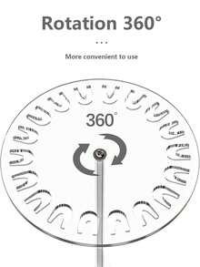 Acrylic Jewelry Stand, Transparent Jewelry Organizer Rack With Double Side Hooks, Necklace Display Holder For Bracelets, Earrings, Rings - Multicolor - View 8