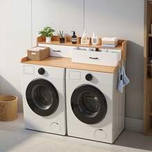 Natural Wood (With Shelves)