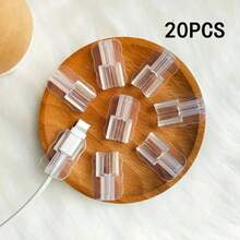 Ống bảo vệ cáp, bộ sắp xếp cáp, chống uốn cong, vỏ bảo vệ cáp sạc điện thoại/máy tính, chống cắn và chống gãy. - trong suốt - Xem 7