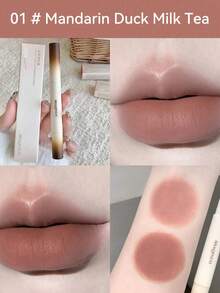 Bộ 1 son kem lì Velvet Matte, son môi tạo hiệu ứng lì, giúp tạo nên đôi môi mịn màng như nhung, thích hợp làm quà tặng cho phụ nữ, bạn gái hoặc người thân. - Nhiều màu - Xem 14