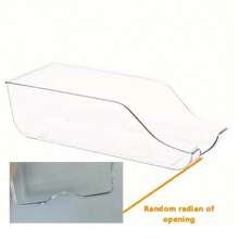 1个装厨房储物罐，多功能汽水罐收纳盒，冰箱冷冻室整理架及饮料罐分配器，节省空间的厨房配件，适用于家庭、食品储藏室、台面及日常收纳 - 彩色 - 查看 6