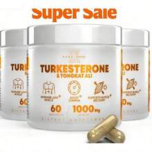 3 Boxes Sinpuyle Turkesterone Tongkat Ali 60 Caps - 1000mg For Ultimate Energy & Stamina Boost - 75ml - View 4
