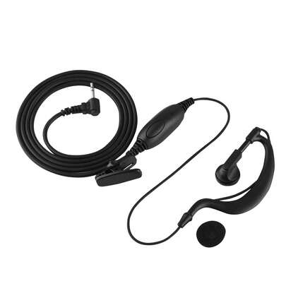 Auriculares Walkie Talkie, PTT Escucha Auriculares Walkie Talkie de un Solo Pin con micrófono Oculto para Cualquier Lugar para Familiares y Amigos