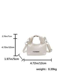 2026 Nuevo bolso de moda, exquisita mini bolsa bandolera, portador de tarjetas versátil, pequeño bolso de mano - Blanco - Ver 3