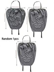 1 pieza Sombrilla para cochecito de bebé - Protección UV, Cubierta de lluvia de vista alta, Apta para cochecitos grandes y dobles, Tela parasol, Protector solar, Cubierta parasol/Estilo aleatorio - Gris - Ver 12