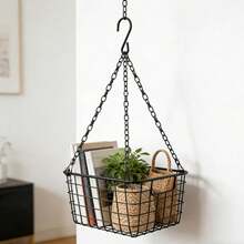 5/10pcs 25cm/50cm Heavy Duty Iron Plant Hanging Chain, Made Of High-Quality Steel With High Tensile Strength, Dual Hook Design For Safety And Reliability, Anti-Rust High-Temperature Baked Paint Coating, Durable Hanging Chain Suitable For Flowerpots, Bird Cages, Balconies, Gardens, Indoor And Outdoor, Flexible Length Adjustment For Easy Storage, Stable Suspension Without Deformation Or Detachment - Multicolor - View 12