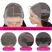 Perucă Pixie scurtă pentru femei - 27/350 păr uman virgin de culoare amestecată, stratificat 6 inci 150% densitate, capac din plasă roz fără lipici, elegantă și adaptabilă, perfectă pentru purtare zilnică și petreceri, peruci elegante pentru femei - Negru natural - Vizualizare 9
