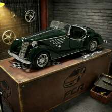 合金经典奥迪W25K路虎模型仿真敞篷车摆件合金玩具车 - 彩色 - 查看 15