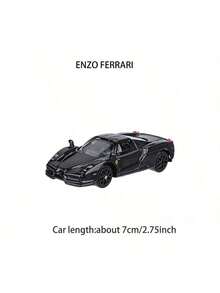 Burago 1:64 Scale  Simulation Racing Car Model SF90 488GTB LAFERRARI Mini Sports Car Collectible Model, Decorative Toy Car - Multicolor - View 2