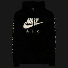 Nike Just Do It Hoodies & Sweatshirts Men's 918347-005 - Đen và vàng - Xem 5
