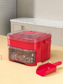 易脱模便携式冰格，适用于威士忌、鸡尾酒、咖啡等饮品，大容量，多功能冰模，男女通用，家用厨房酒吧派对必备冰盒，厨房必备，家居必备，饮品配件 - 彩色 - 查看 17