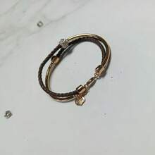 Zhenwei xina Vòng tay da kiểu Bohemian rất phù hợp cho phụ nữ đeo hàng ngày hoặc làm quà tặng. Chúng có thể được dùng làm quà sinh nhật hoặc quà tặng ngày lễ Thánh Patrick. - Kiểu 3 - Xem 4