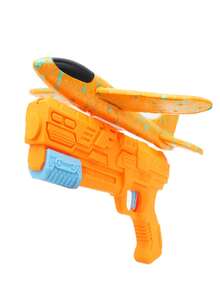 Children's Catapult Foam Airplane With Three Flight Modes: Parallel, Roll, And Spin. Features A Long, Lightweight, And Inertial Gliding Motion. Ideal For Indoor And Outdoor Use, Parks, Parent-Child Interaction, And As A Gift, Game, Or Toy For Boys And Girls. - Multicolor - View 14