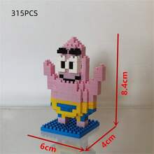 Đồ chơi lắp ráp Gary Plankton dạng khối nhỏ, mô hình lắp ráp DIY, đồ chơi giáo dục, quà tặng sinh nhật, trang trí phòng ngủ, hoạt hình anime, trang trí Halloween, Giáng sinh, đồ trang trí bàn nhỏ dễ thương, quà tặng ngày lễ, quà sinh nhật. - Nhiều màu - Xem 14