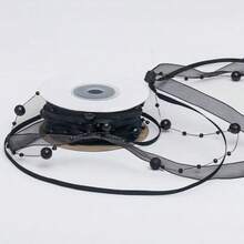 1pc Beaded Tulle Ribbon, Handmade DIY Woven Floral Bouquet Gift Wrapping Ribbon, Craft Supplies - 1 Piece Of Packaging Rope - View 7