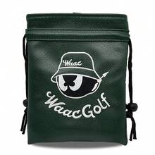 1 bolsa para pelotas de golf con cordón, cuidadosamente diseñada: accesorio multifuncional ligero y duradero de primera calidad, ideal para golfistas exigentes y viajeros frecuentes. - Multicolor - Ver 11