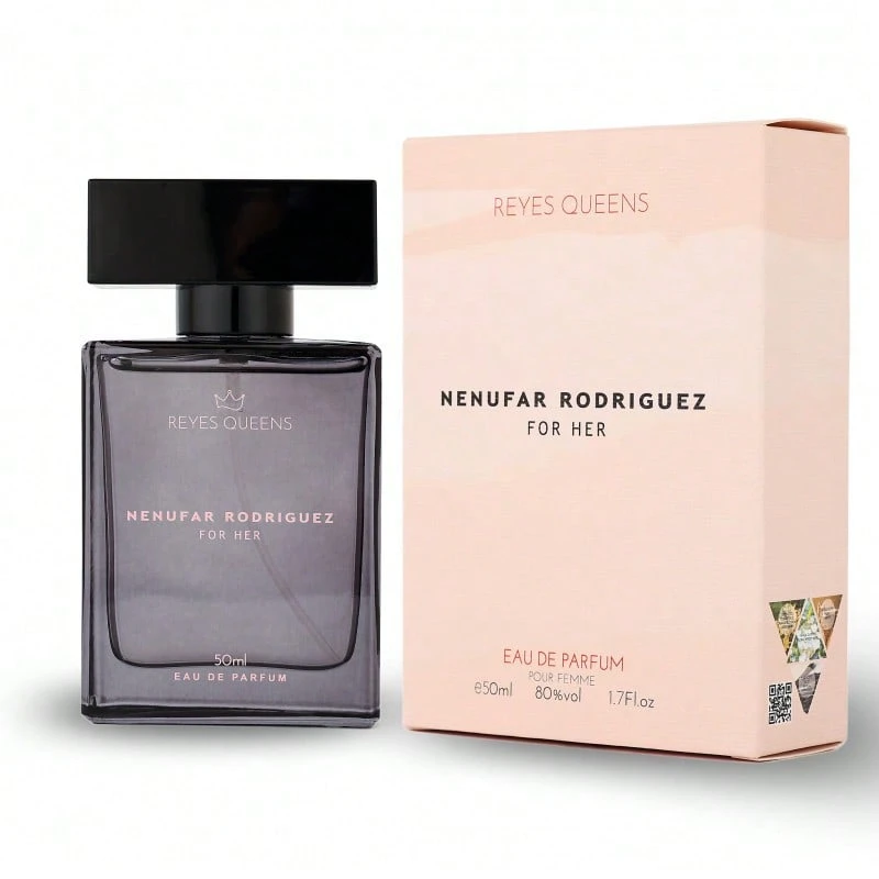 Perfume para mujer REYES QUEENS, Nenufar Rodriguez 50 ml Familia Olfativa: Amaderada, Tamaño: 50 ml, Formato: 1 Unidad, Concentración: Agua de perfume, Género: Femenino - Leñoso y terroso - Ver 1